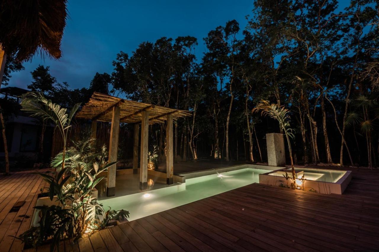 Villa Xuncari En El Corazon De La Selva Тулум Экстерьер фото